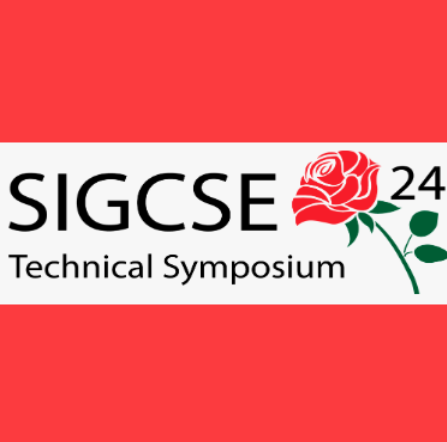 Logo for SIGCSE 2024 technical symposium